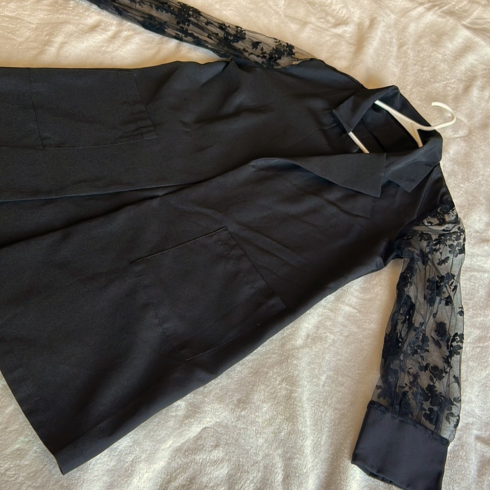Black coat